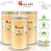 BỘT SẢ THƠM NGON - BỘT GIA VỊ 100% NGUYÊN CHẤT (CAO BỒI FOOD - COMBO 3 HŨ 350G)