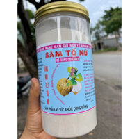 Bột sâm tố nữ dùng để pha nước uống tăng size vòng 1, giảm khô hạn, tăng ham muốn td (hộp 500g tặng 1 túi táo đỏ)