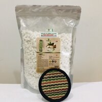 Bột sắn dây nguyên chất Mẹ Ken 1kg hoàn toàn từ củ sắn dây ta trồng tự nhiên tặng kèm miếng lót ly