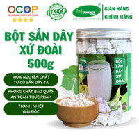 Bột sắn dây Xứ Đoài 500g, 100% nguyên chất từ củ sắn dây ta