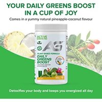 Bột sinh tố xanh tiếp thêm năng lượng mỗi ngày Active Green Powder | Greens daily boost | 40 khẩu phần