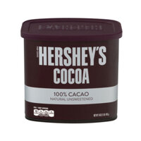 Bột Sôcôla Hershey’s nguyên chất 100% Cacao – hộp 453g