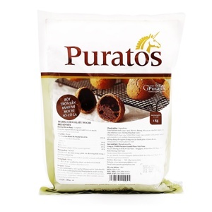 Bột socola nguyên chất không đường Puratos 1kg