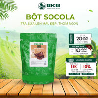 Bột socola pha trà sữa BKB gói 1kg lên màu đẹp, thơm ngon, tan trong nước lạnh, cost tiết kiệm