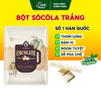 Bột Socola Trắng POMONA White Chocolate Powder Nguyên Liệu Latte, Mocha, Đá Xay, Hàn Quốc 800g