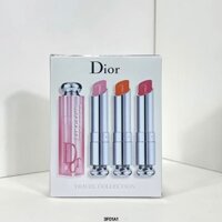 Bột son môi đổi màu Dior son dưỡng ẩm và cải thiện bộ ba mảnh