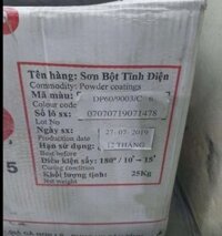 Bột sơn tĩnh điện trắng bóng Vinahardware - P01.9003