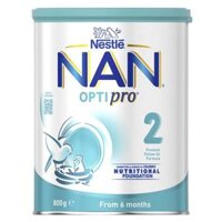 Bột sữa ăn dặm cao cấp Nestlé NAN OPTIPRO 2 cho bé từ 6 đến 12 tháng – 800g