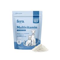 Bột sữa dê Fera Pets Multivitamin bổ sung vitamin tổng hợp và khoáng chất cho chó mèo 180g