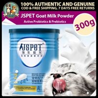 Bột sữa dê JSPET để bổ sung dinh dưỡng Tăng cường thèm ăn cho chó Chó Con Mèo & Mèo con 300g / lon