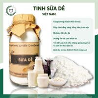 Bột sữa dê nguyên chất đắp mặt nạ MỘC - dưỡng da trắng hồng, tái tạo và nuôi dưỡng làn da chai 100/200ml handmade