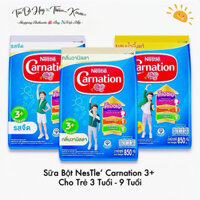 Bột Sữa Nguyên Kem Nestle Carnation 3+ Thái Lan - Ngăn Còi Xương [ Túi 500g-1.4kg ]
