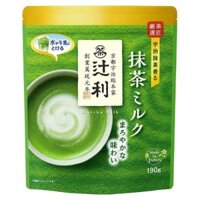 Bột sữa trà xanh Matcha Milk Tsujiri Matcha Green Tea Latte Powder Nhật Bản