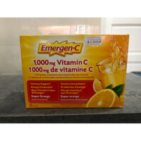 🍊🍊🍊BỘT SỦI C tăng cường đề kháng EMERGEN-C Vitamin C 1000mg Super Orange - Cung cấp hàm lượng cao vitamin C