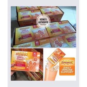 Bột sủi C tăng đề kháng Emergen-C Vitamin C 1000mg