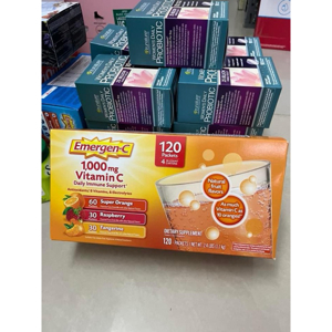 Bột sủi C tăng đề kháng Emergen-C Vitamin C 1000mg