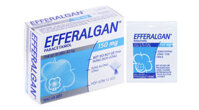 Bột sủi Efferalgan 150mg giảm đau, hạ sốt