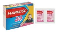 Bột sủi Hapacol 80 giảm đau, hạ sốt cho trẻ (24 gói x 1.5g)