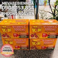 Bột sủi tăng đề kháng Emergen-C Vitamin 1000mg (90 gói - 3 vị) - Mẹ và Bé Biên Hòa