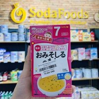 Bột Súp Miso Trứng cá tảo Wakodo 7m+