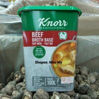 Bột Súp Nền thịt Bò Knorr hộp 1,5kg date mới mẫu mới