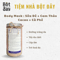 Bột Tắm Cam Thảo Sữa Dê Handmade Sáng Mịn Da