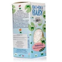 Bột tắm gạo Organic Bio Bio baby 300g nhập khẩu từ Ý