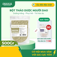 Bột tắm thảo dược người dao OBAXUA [ 250Gr, 500Gr ]  - Mặt nạ đắp mặt và dưỡng trắng toàn thân, giúp da trắng mịn màng