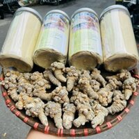 Bột tam thất bắc Hà Giang nguyên chất tự xay nghiền từ củ tam thất bắc hoang rừng Tây Bắc giúp cầm máu tiêu u