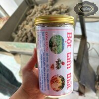 Bột Tam thất bắc khô, nguyên chất loại 1 xay nghiền từ củ tam thất rừng hoang Hà Giang già nạc giúp cầm máu, hoạt huyết