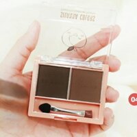 BỘT TÁN CHÂN MÀY SIVANNA COLORS PEACH PRO EYEBROWN POWDER HF624 CHÍNH HÃNG - 11280