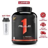 Bột Tăng Cơ Rule 1 2.3kg (76 Lần Dùng) Whey Protein Isolate và Hydrolyzed, 25g Protein, 6g BCAA | Nhập Khẩu Mỹ