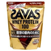 Bột tăng cơ Savas Whey Protein 100 Meiji