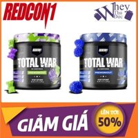 Bột tăng sức mạnh Total War Redcon1 30 Lần Dùng vị Nho - Pre Workout dùng trước tập