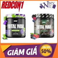 Bột tăng sức mạnh Total War Redcon1 30 Lần Dùng vị Mận - Pre Workout dùng trước tập
