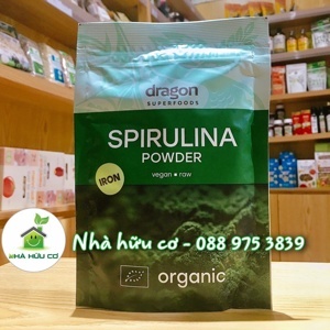 Bột tảo spirulina hữu cơ Dragon 200g