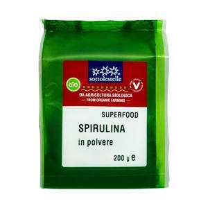 Bột tảo Spirulina hữu cơ Sottolestelle 200g
