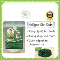 Bột Tảo Xoắn Dạng Dẻo Thạch đắp mặt nạ 1kg Organic Handmade