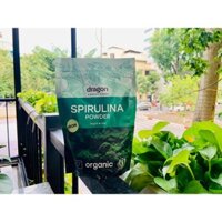 Bột tảo xoắn hữu cơ Spirulina Dragon Superfoods 200g
