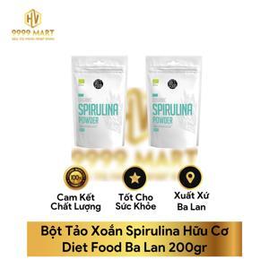 Bột tảo xoắn Spirulina hữu cơ Diet Food 200g