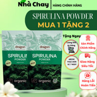 Bột Tảo Xoắn Spirulina Hữu Cơ DRAGON SUPERFOODS Organic Spirulina Powder 200g