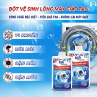 BỘT TẨY LỒNG MÁY GIẶT TALI - Loại bỏ nhanh vi khuẩn, nấm mốc, chất cặn,mảng bám an toàn,phù hợp với tất cả loại máy giặt