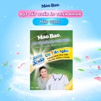 Bột Tẩy Quần Áo Thiên Nhiên Mao Bao chứa Baking Soda 12g x 2 gói