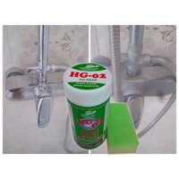 Bột tẩy sạch vòi tắm các thiết bị Inox trong phong tắm HG-02 Hard-Water-Stain-Remover SHOWER