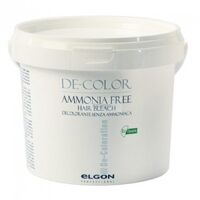 Bột tẩy tóc chuyên nghiệp Elgon De-Color Ammoniac free 500g (Bột tẩy xanh)