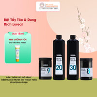 Bột Tẩy Tóc & Dung Dịch Loreal Nâng Sáng Tóc Lên Đến 8 & 9 Cấp Độ - L'oreal Professionnel