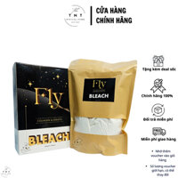 Bột tẩy tóc FLY Bleach Collagen & Keratin , Thuốc tẩy tóc Fly cao cấp không gây xót da đầu cực êm , lên cực chuẩn