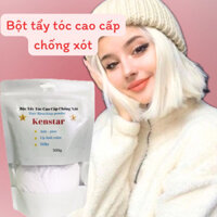 Bột tẩy tóc kenstar chuyên salon barber 1 đập lên live 9-10 lên màu nhanh không hại tóc