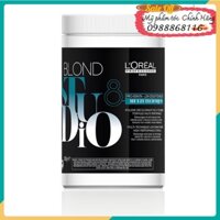 Bột tẩy tóc Loreal Blond Studio Keratin nâng sáng 8 cấp độ 500g - hũ