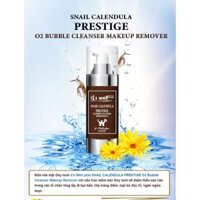 Bọt tẩy trang oxy tươi It's Well Plus Snail Calendula Prestige O2 Bubble Makeup Remover Cleanser 100ml